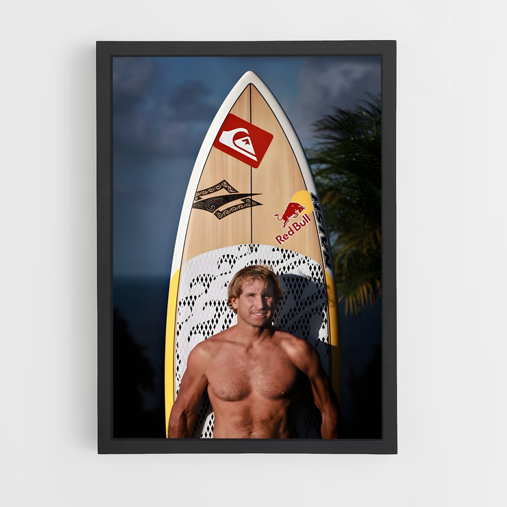 Poster Robby naish – affiche Planche à voile (vue 2)